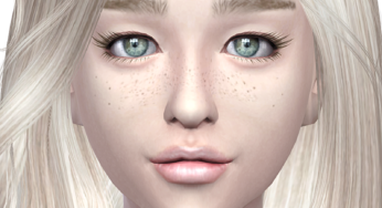 Sims 4 Freckles N1 – 自然雀斑